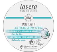 lavera basis sensitiv Crema - cosmetici naturali certificati - vegan - aloe vera bio e olio di mandorla bio - 150ml