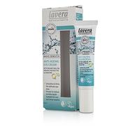 lavera basis sensitiv Crema occhi antirughe Q10 - cura degli occhi con malva e burro di karité - leviga le rughe - aumenta l'elasticità della pelle - per pelli sensibili - idrata - vegano - biologico (1 x 15 ml)