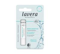 lavera basis sensitive Balsamo labbra per labbra sensibili | per labbra sensibili, idrata e lenisce, nutre e rende le labbra morbide, trattamento 24 ore su 24, cosmetici naturali