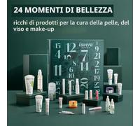 lavera Calendario dell'Avvento con cosmetici naturali per donne, calendario di bellezza