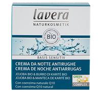 Lavera Crema da Notte Antirughe Q10 Jojoba Bio e Burro di Karité, 50ml