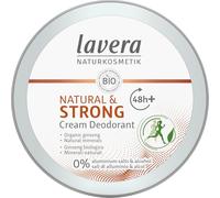 lavera, Crema deodorante naturale Strong vegan naturale biologico ginseng minerali naturali senza alluminio, 48 ore, protezione deodorante 50 ml, 1 pezzo