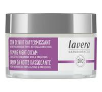 lavera Crema Notte Rassodante - con acido ialuronico triplo effetto e bakuchiol - Anti-Age - Vegan - Cura della pelle biologica - Visibilmente rassodante e idratante - 50 ml