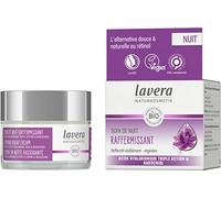 lavera Cura De Nuit Rassodante - Antietà - Cosmetici naturali - Ingredienti vegetali biologici - Le bakuchiolo & L'acido hyaluronico - Vegan - Distruzione delle rughe - 50 ml