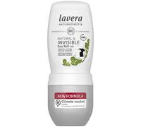 lavera Deo Roll-On Natural & Invisible, 48H di Potere Deodorante Dalla Natura, Vegano, Cosmesi Naturale, senza Sali di Alluminio, 50 Ml