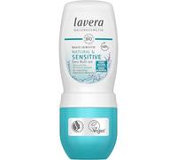 lavera Deodorante roll-on base sensitiv Natural SENSITIVE - vegano - cosmetico naturale - deodorante roller con aloe vera biologica - minerali naturali senza alluminio - ricetta analcolica