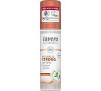 lavera Deodorante spray naturale & Strong 48+ h - vegano - Cosmetico naturale - Ginseng biologico e minerali naturali - Protezione affidabile per pelli sensibili delle ascelle - senza alluminio - 48