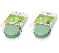 lavera Doccia solida Happy Freshness - con lime biologico e citronella biologica - pulisce delicatamente la pelle senza seccarla - 3 volte più efficace del gel doccia liquido - Cosmetici naturali - 1