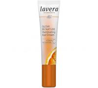 lavera Glow by Nature Illuminating Eye Cream - Riduce occhiaie e borse sotto gli occhi - idratante - Q10 naturale - vegano - Cosmetici naturali - 15 ml