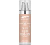 lavera Hyaluron Liquid Foundation - Cool Ivory 02 - cosmetici naturali - Vegano - Texture setosa e leggera - privo di olio minerale - Acido ialuronico naturale e olio di mandorle biologico - 30ml