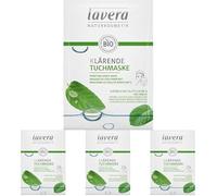 Lavera Maschera In Tessuto Purificante - 21 ml. (Confezione da 4)