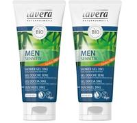 Lavera Men Sensitive Gel Doccia 3 in 1-200 ml. (Confezione da 2)