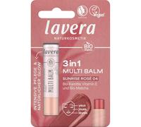 lavera Multi Balm Sunrise Rosé 04 - Intense Colour - Fresh Glow - Effortless Blending - for Eyes, Lips & Cheeks - Vegan - Natural Cosmetics - 4,9 g