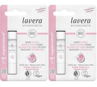 Lavera Organic Sheer Lip Balm New 4.5g (Confezione da 2)