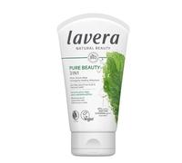 lavera Pure Beauty, maschera esfoliante 3 in 1, pulizia profonda dei pori, contro le impurità, riduce i punti neri, vegani, cosmetici naturali