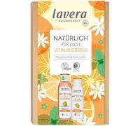 lavera Set regalo - naturale per te - vitalizzante - doccia e lozione per il corpo - arancione biologico - vegano - cosmetici naturali