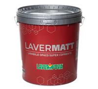 LAVERMATT BIANCO x LT 14 idropittura Opaca LAVABILE base vinilica e acrilica per