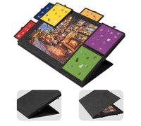 Lavievert Tavola puzzle inclinabile da 1500 pezzi con supporto e copertura progettati 2 in 1, altopiano di puzzle leggero in feltro con 6 cassetti colorati, tavolo puzzle portatile con contenitore per