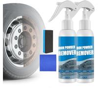 Laviscent Iron Powder Remover, Laviscent Rust Out Instant Remover, Iron Out Powder Rust Stain Remover, Spray multifunzionale per la rimozione della ruggine per auto, catene di biciclette, materiali