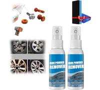Laviscent Iron Powder Remover, Laviscent Rust Out Instant Remover, Iron Out Powder Rust Stain Remover, Spray multifunzionale per la rimozione della ruggine per auto, catene di biciclette, materiali