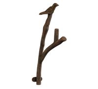 Lavish Home Decorative Skeleton Key Design Cast Iron Shabby Chic Wall Mount Hooks for Coats Towels Hats Scarves Jewelry and More (L) 2