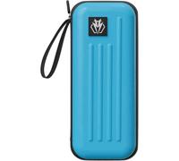 Lavishio Valigetta per freccette in acciaio o soft tip, può contenere 3 freccette e altri accessori, con tubo di immagazzinaggio integrato e tasca per frecce, punte, fusti, ecc., azzurro, Custodia per
