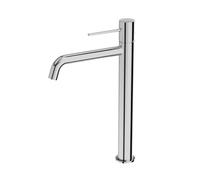 LAVITA Alta Rubinetto Lavabo - Orion Cromo Verticale Rubinetto Bagno Miscelatore per Lavabo Rubinetti Bagno Con Presa Alta