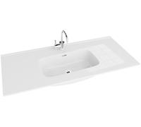 LaVita Minnesota lavabo 121x46.5 cm rettangolare da mobile bianco lucida 5900378326670