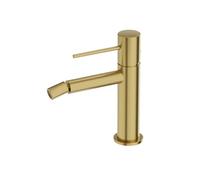 Lavita Orion - Rubinetto per bidet in oro spazzolato, con doccetta in ottone spazzolato, accessori da bagno di alta qualità per comfort e igiene, acqua calda e fredda, design elegante