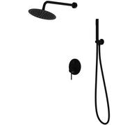 LaVita Orion set doccia da incasso con soffione nero 5900378341581