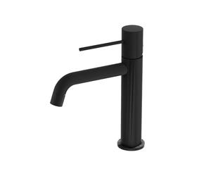 Lavita Rubinetto per lavabo - Orion Nero Opaco Miscelatore per lavabo per bagno, miscelatore monocomando