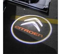 LAVIYE 2/4 Pezzi Luce LED per Portiera Auto, Proiettore Luci di Benvenuto Portiera Auto per Citroen, Illuminazione portiera Auto,4