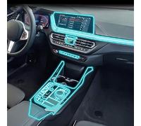 LAVIYE Accessori interni auto Pannello del cruscotto Console centrale Pellicola protettiva Schermo Pellicola antigraffio TPU, per BMW F40 Serie 1 2019-2022