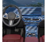 LAVIYE Auto Interni Strumento Navigazione Console Centrale Trasparente TPU Pellicola Protettiva Anti-graffio Accessori Pellicola, Per BMW G20 G21 Serie 3 2023-2025