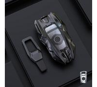 LAVIYE Custodia di protezione chiave in lega di zinco per auto, per BMW X3 X5 X6 F30 F34 F10 F20 G20 G30 G01 G02 G05 F15 F16 1 3 5 7 Serie Accessori
