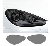 LAVIYE Fanale Anteriore Auto Luce Posteriore Pellicola Protezione Antigraffio Adesivo Trasparente TPU Fumo per Porsche Cayenne 2015 2016 2017 Turbo 958