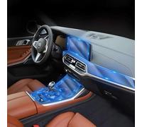 LAVIYE Pannello di navigazione per console centrale interno auto, in TPU, trasparente, antigraffio, pellicola protettiva, accessori, per BMW X7 2019-2022