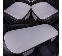 LAVIYE Seggiolino Auto Cuscino per Fiat Panda Punto Ulysse Brava Antiscivolo Resistente all'Usura, antisudore Cuscino Sedile Auto[Senza Schienale],A Grey-3