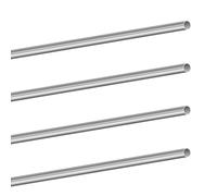 LAVMHAB Tubo in acciaio inox 304, diametro esterno 8 mm, spessore parete 0,3 mm, lunghezza 300 mm, tubo rotondo in acciaio inox senza cuciture (4 pezzi)
