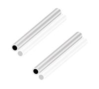 LAVMHAB Tubo in alluminio 6063, diametro esterno 14 mm x diametro interno 10 mm, spessore della parete 2,0 mm, lunghezza 150 mm, tubo rotondo in alluminio senza cuciture (2 pezzi)