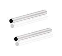 LAVMHAB Tubo in alluminio 6063, diametro esterno 14 mm x diametro interno 12 mm, spessore della parete 1,0 mm, lunghezza 150 mm, tubo rotondo in alluminio senza cuciture (2 pezzi)