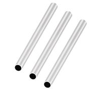 LAVMHAB Tubo in alluminio 6063, diametro esterno 14 mm x diametro interno 12 mm, spessore della parete 1,0 mm, lunghezza 200 mm, tubo rotondo in alluminio senza cuciture (3 pezzi)