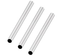 LAVMHAB Tubo in alluminio 6063, diametro esterno 15 mm x diametro interno 13 mm, spessore della parete 1,0 mm, lunghezza 200 mm, tubo rotondo in alluminio senza cuciture (3 pezzi)