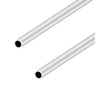 LAVMHAB Tubo in alluminio 6063, diametro esterno 17 mm x diametro interno 13 mm, spessore della parete 2,0 mm, lunghezza 300 mm, tubo rotondo in alluminio senza cuciture (2 pezzi)