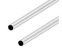 LAVMHAB Tubo in alluminio 6063, diametro esterno 19 mm x diametro interno 17 mm, spessore della parete 1,0 mm, lunghezza 300 mm, tubo rotondo in alluminio senza cuciture (2 pezzi)