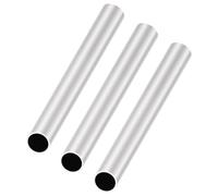LAVMHAB Tubo in alluminio 6063, diametro esterno 20 mm x diametro interno 18 mm, spessore della parete 1,0 mm, lunghezza 200 mm, tubo rotondo in alluminio senza cuciture (3 pezzi)