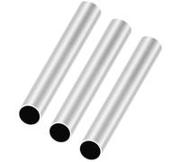 LAVMHAB Tubo in alluminio 6063, diametro esterno 24 mm x diametro interno 22 mm, spessore della parete 1,0 mm, lunghezza 200 mm, tubo rotondo in alluminio senza cuciture (3 pezzi)