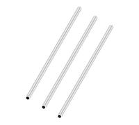 LAVMHAB Tubo in alluminio 6063, diametro esterno 5 mm x diametro interno 3 mm, spessore della parete 1,0 mm, lunghezza 200 mm, tubo rotondo in alluminio senza cuciture (3 pezzi)