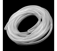 LAVMHAB Tubo in PVC trasparente, diametro interno 6 mm x diametro esterno 9 mm, tubo flessibile in vinile da 6 m, per acqua, aria e acquario, tubo in plastica leggera