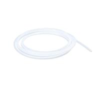 LAVMHAB - Tubo in silicone per uso alimentare, diametro interno 4 mm x diametro esterno 6 mm, 3 m, tubo flessibile in gomma siliconica per acqua e aria, trasparente